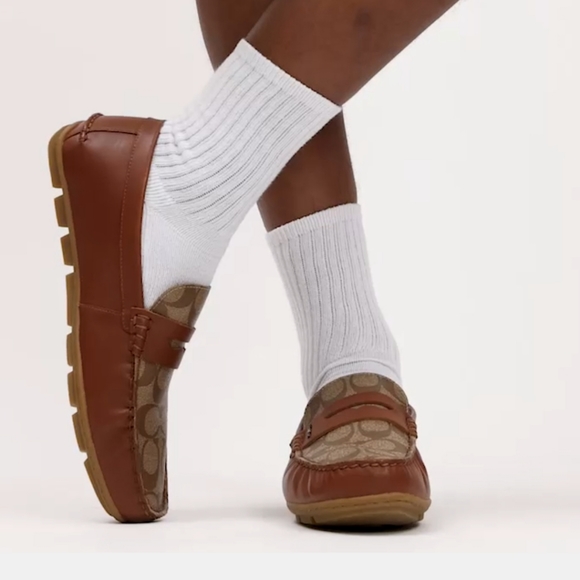 New! Men's Mott Driver by Coach in Charcoal/ Black - Picture 2 of 9